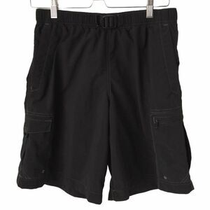 Columbia Men's Cargo Shorts with Pockets in Black Size Small